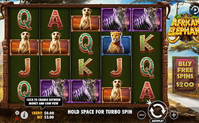 La tragamonedas African Elephant en el casino en línea de bwin PA