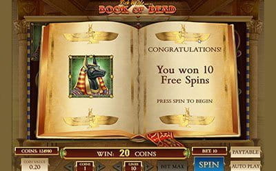 Jugadas Gratis en Book of Dead