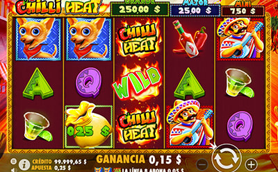 Chilli Heat Tragamonedas Móvil