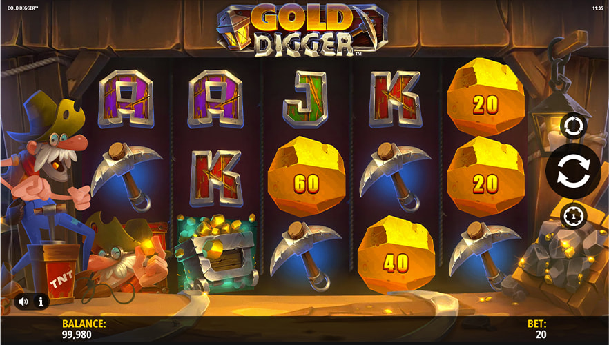 juega online gratis Gold Digger