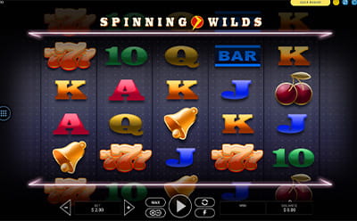El juego de tragamonedas Spinning Wilds en el casino online Drueckglueck PA