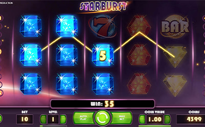 Slot Móvil Starburst